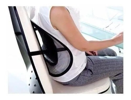 Apoio Suporte Lombar Encosto Postura Ergonomico P/ Cadeira