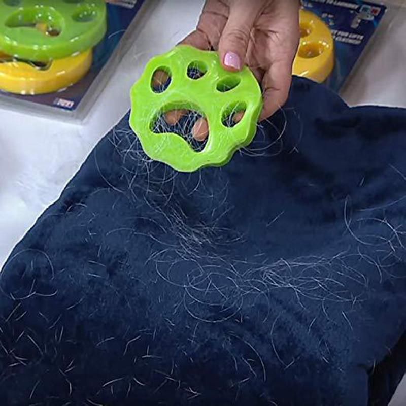 Removedor de Pelos Maquina de Lavar Gato Cachorro Reutilizavel 2 Peças